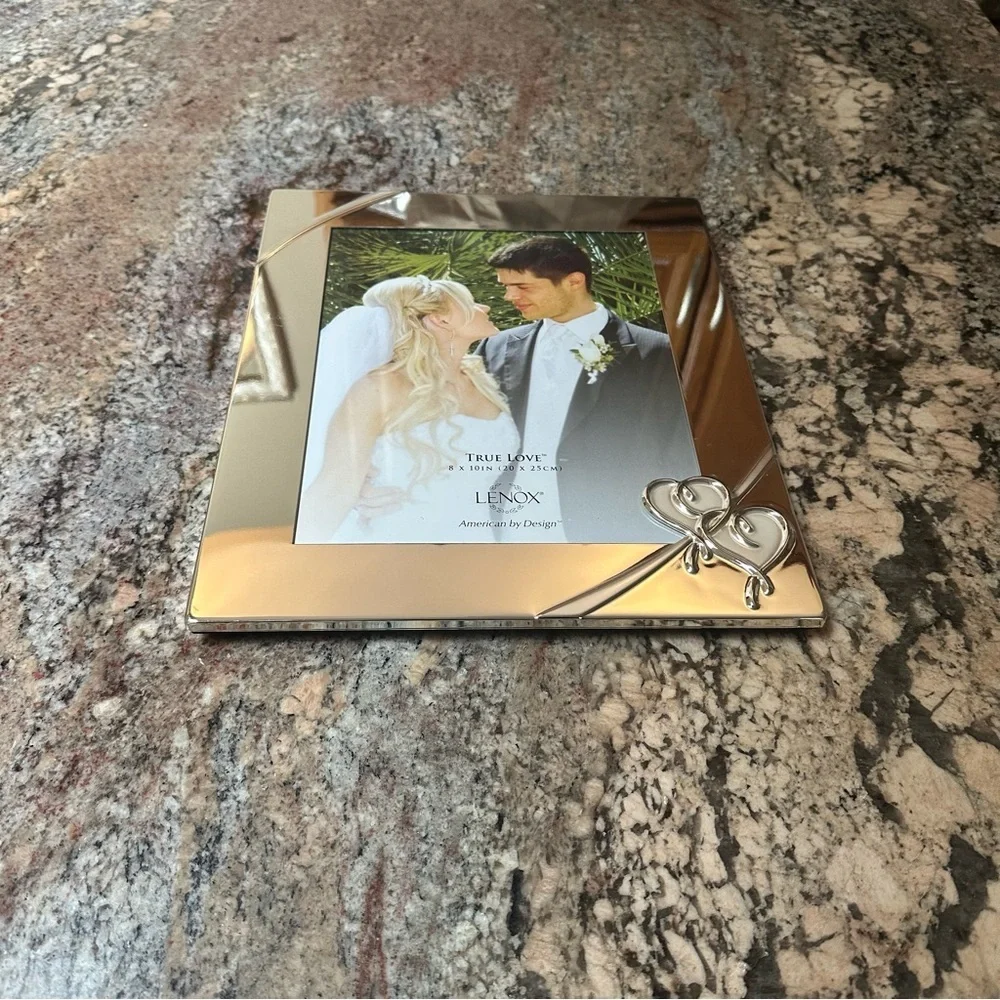 Lenox True Love Frame Silverplated READ